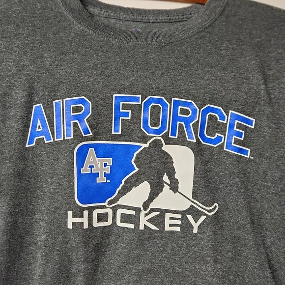 EUC Champion Air Force Hockey Boys sz S/P tshirt - Picture 2 of 4